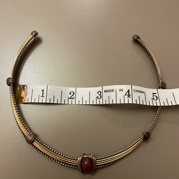 RON RIZZO Collar Necklace. 14kGF/Sterling - Picture 9 of 11